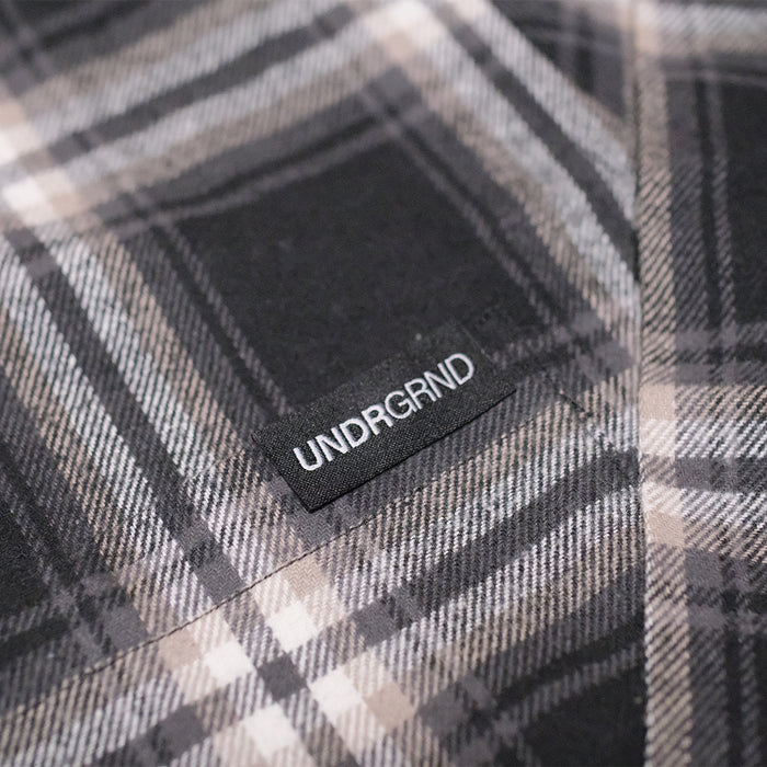 Underground Worker Flannel - Black Label Detail