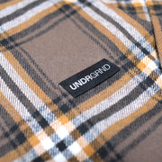 Underground Worker Flannel - Brown Label Detail