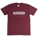 Underground "Block" T-Shirt - Maroon Front