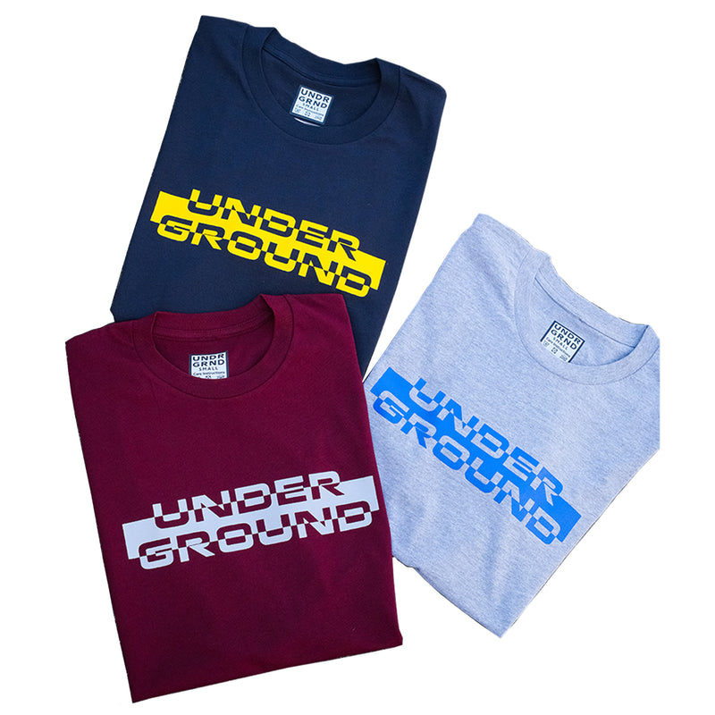 Underground "Block" T-Shirts - Various