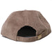Underground "Chain" Corduroy 6 Panel Hat - Brown Back