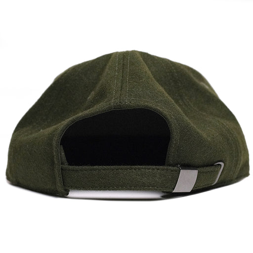 Underground "Chain" Wool 6 Panel Hat - Army Green Back