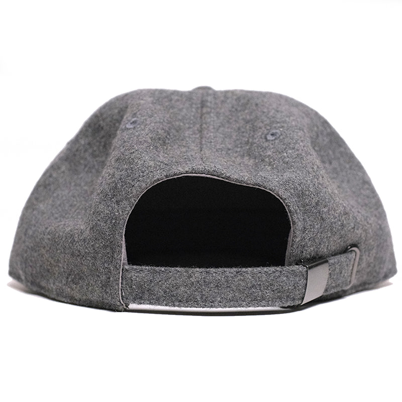 Underground "Chain" Wool 6 Panel Hat - Steel Grey Back