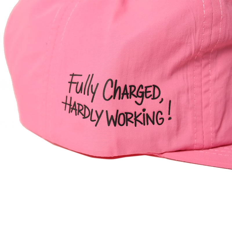Underground "Fully Charged" Surf Hat - Hot Pink Side