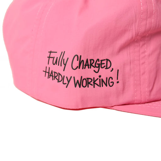 Underground "Fully Charged" Surf Hat - Hot Pink Side