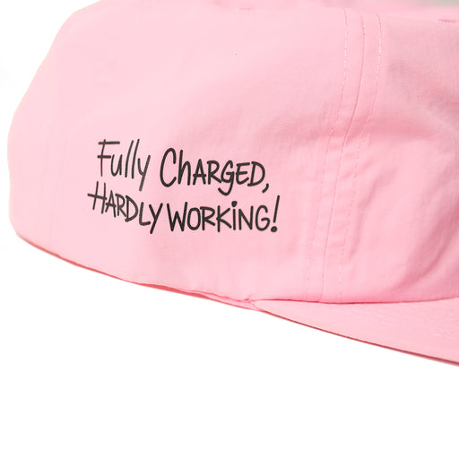 Underground "Fully Charged" Surf Hat - Powder Pink Side
