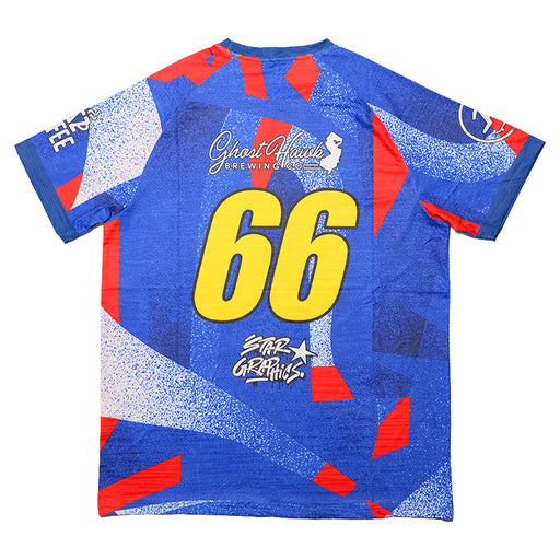 Underground "Hometown Hero's" Soccer Jersey - Blue Back