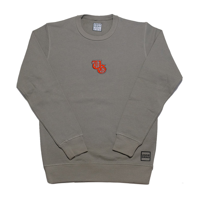 Underground "Medieval" Crew Neck - Sage Front