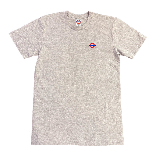 Underground "Roundel" T-Shirt - Heather Grey 