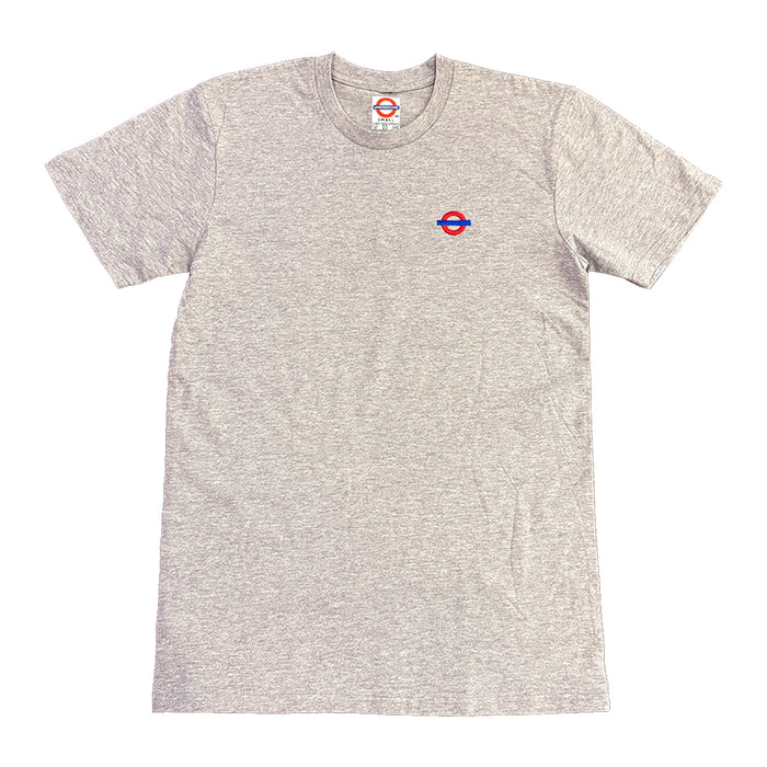 Underground "Roundel" T-Shirt - Heather Grey 