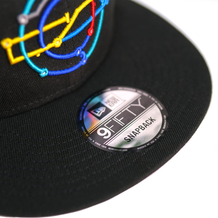Underground x New Era 15 Year Anniversary Snapback Cap Brim Detail