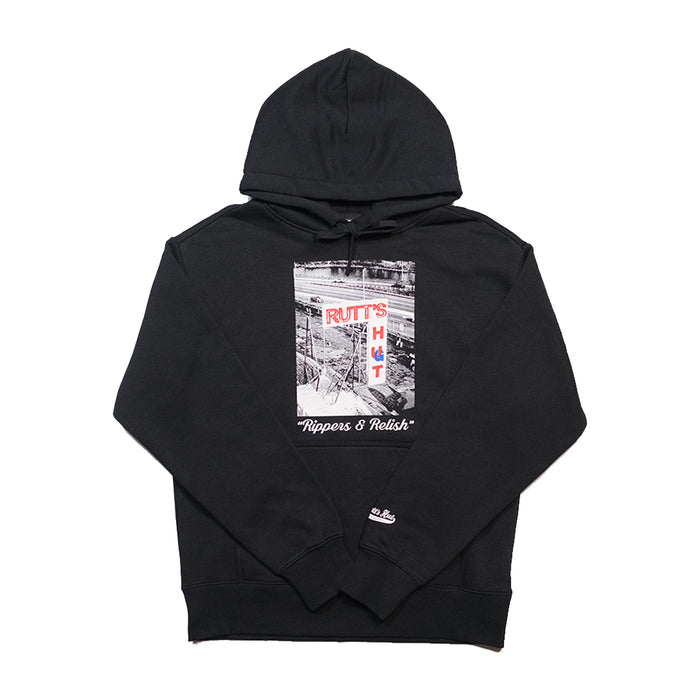 Underground x Rutts Hut "Rippers & Relish" Hoodie Front