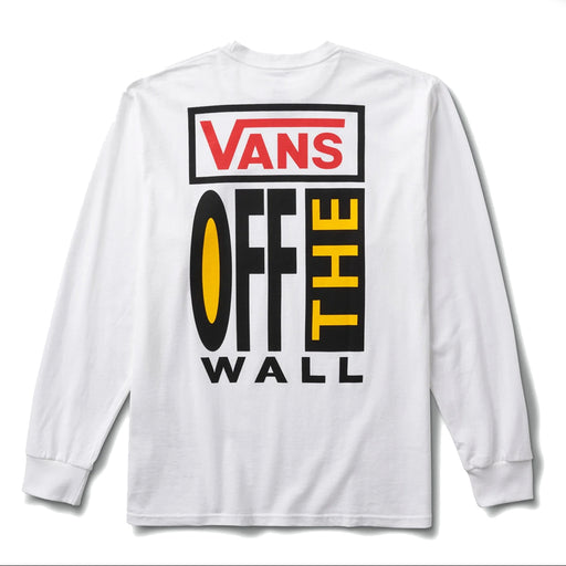 Vans AVE Longsleeve T-Shirt - White Back