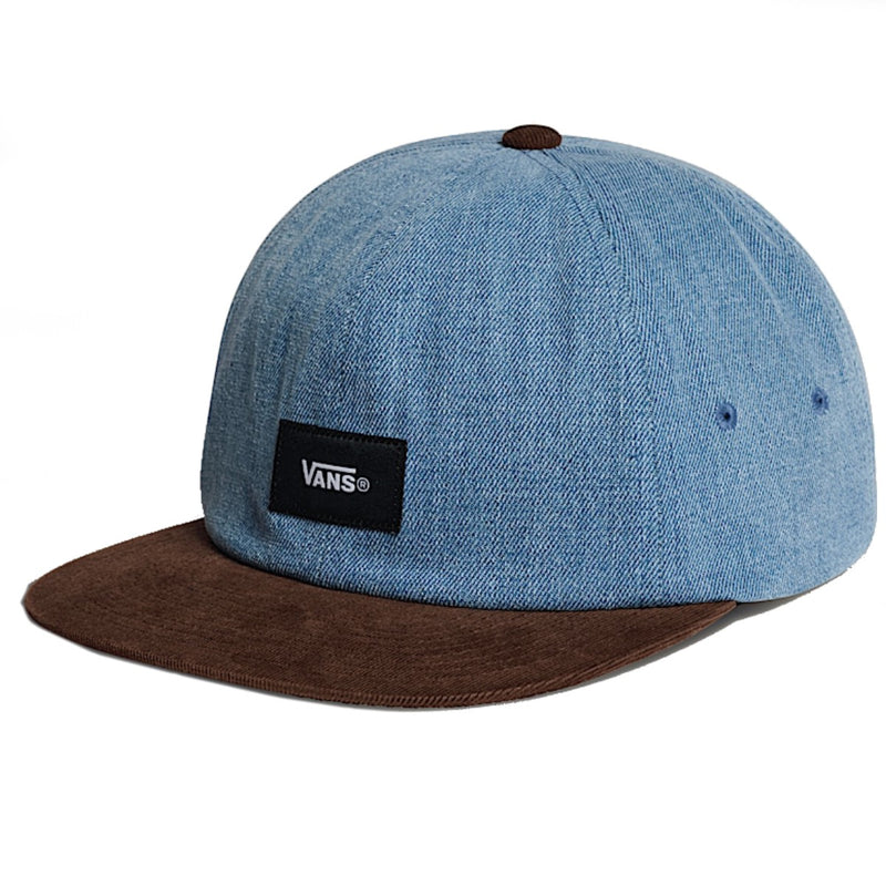Vans Campus Jockey Strap Back - Denim/Tan Front