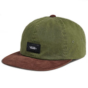 Vans Campus Jockey Strap Back - Green/Brown Front