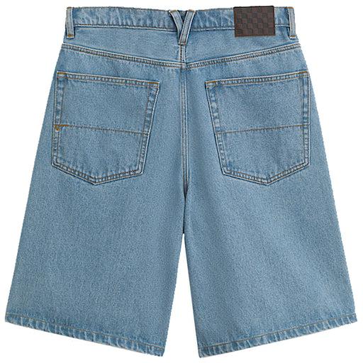 Vans Check-5 Baggy Denim Shorts - Stonewash Blue Back
