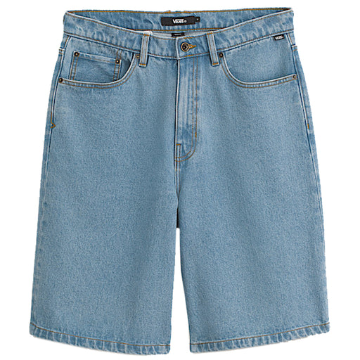 Vans Check-5 Baggy Denim Shorts - Stonewash Blue Front