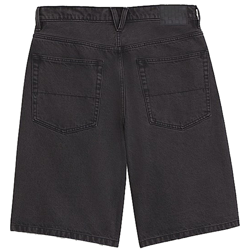 Vans Check-5 Baggy Denim Shorts - Washed Black Back
