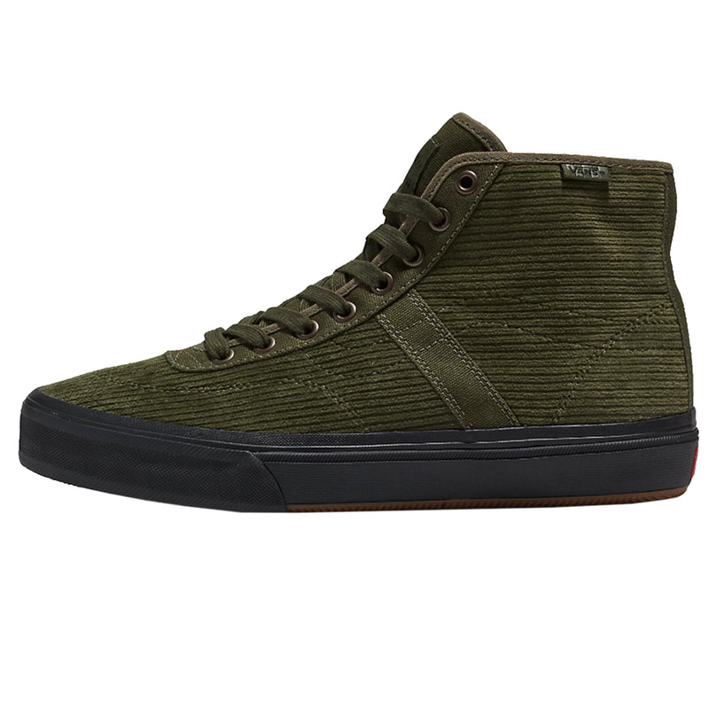 Vans Crockett High Pro Decon - Olive/Black Corduroy | Underground Skate Shop