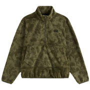 Vans Shepard Half-Zip Polar Fleece - Moss Front