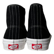 Vans Skate Authentic High- Black/White Heel