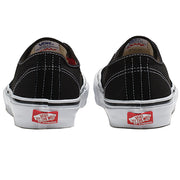 Vans Skate Authentic Low - Black/White Heel