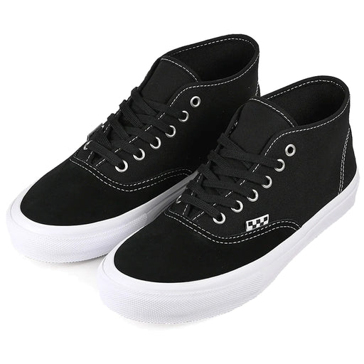 Vans Skate Authentic Mid- Black/White Lifestyle