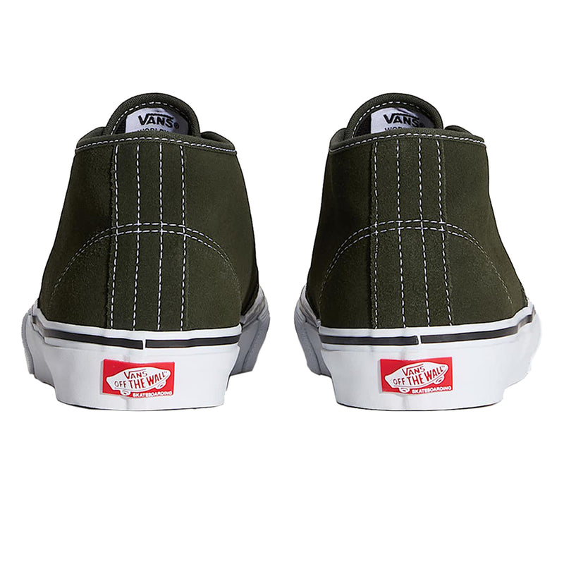 Vans Skate Authentic Mid - Obsidian Fern Heel