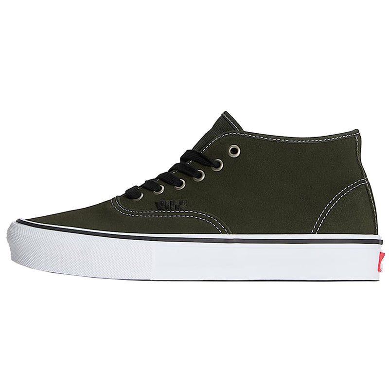 Vans Skate Authentic Mid - Obsidian Fern Left