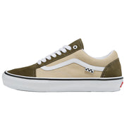 Vans Skate Old Skool - Dark Olive/White | Underground Skate Shop