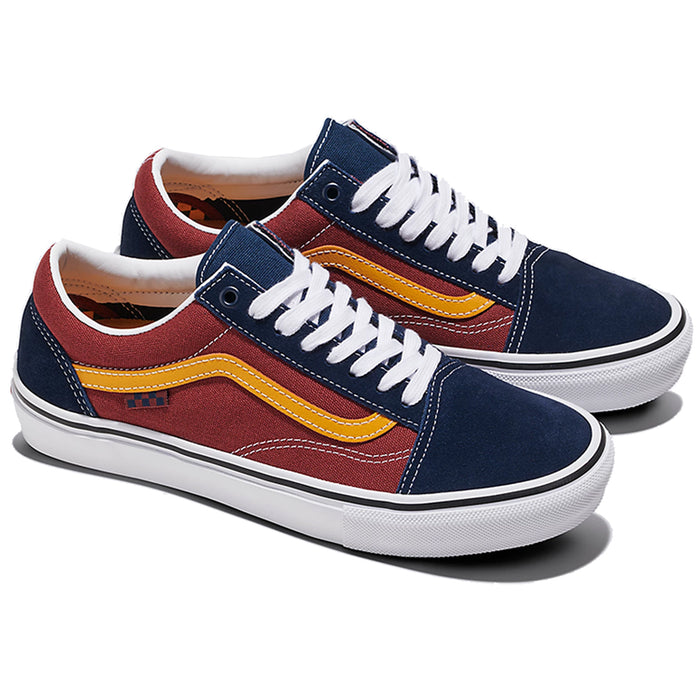 Vans Skate Old Skool Navy/Burgundy1