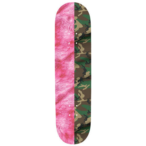 Violet Deck - Pink Fur and Camo 8.0"