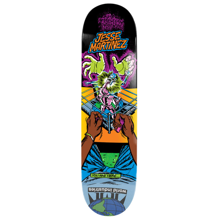 World Industries Deck - Jesse Martinez Rock'em Sock'em 8.5"