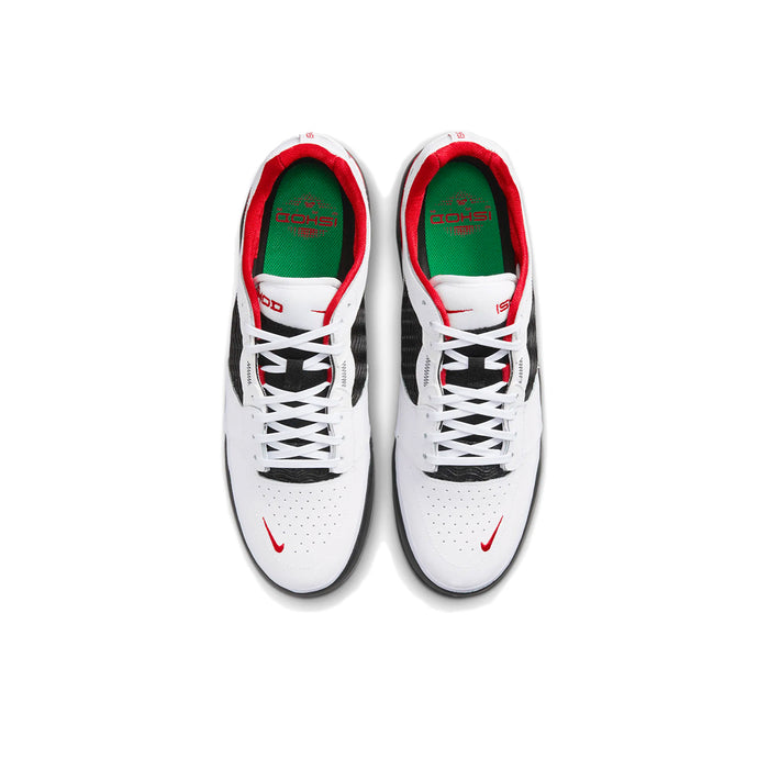 Nike SB Ishod Premium - White/Black/Red DZ5648-100 | Underground Skate Shop
