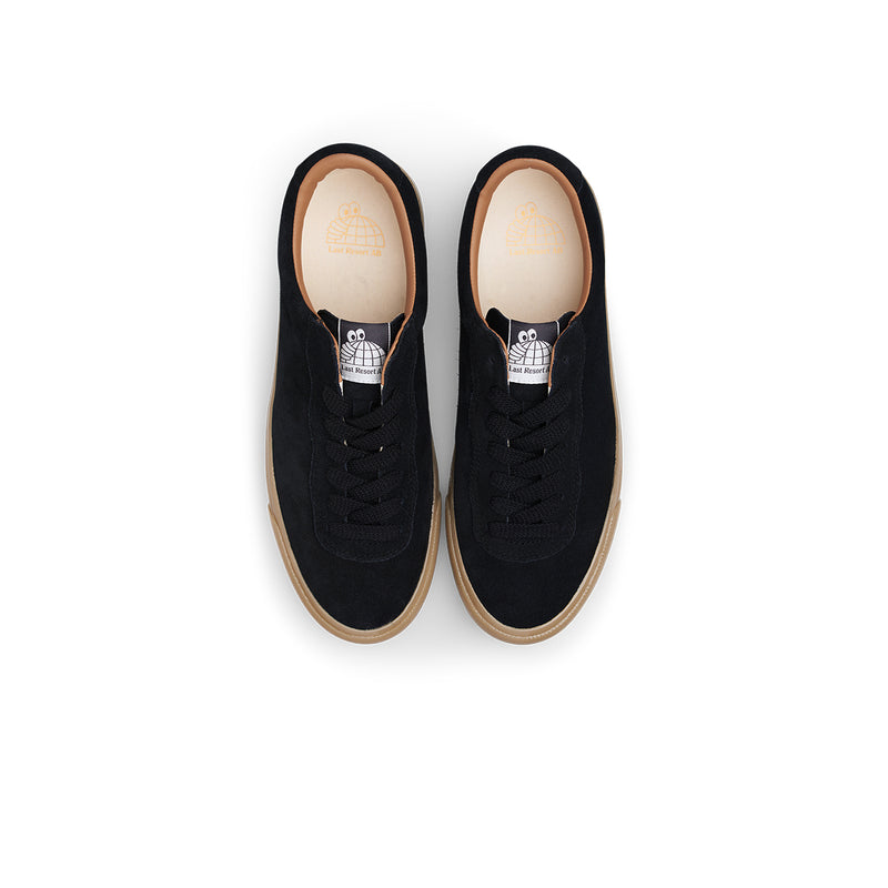Last Resort AB - VM001 Suede Lo in Black/Gum | Underground Skate Shop