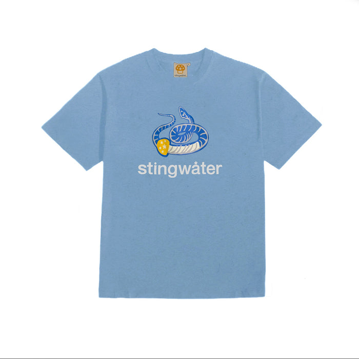 Stingwater  Snake Fossil T-Shirt - Baby Blue | Underground Skate Shop