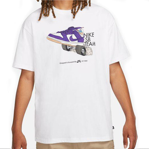 Nike SB Dunk Team T-Shirt - White FJ1137-100 | Underground Skate Shop