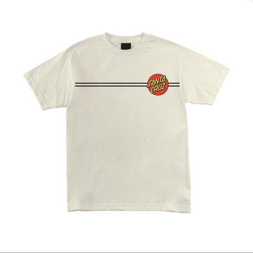 Santa Cruz Classic Dot T-Shirt - Cream | Underground Skate Shop