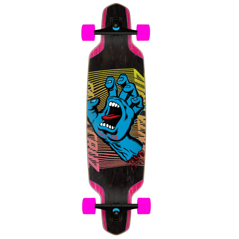Santa Cruz Longboard - Split Hand Drop Down 38" | Underground Skate Shop