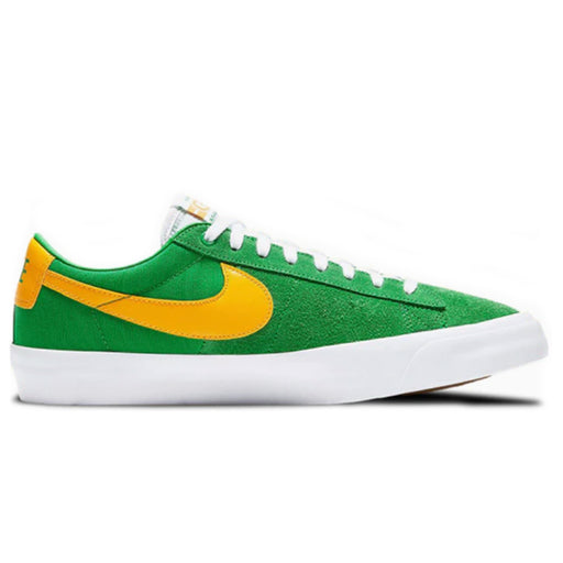 Nike SB Blazer Low GT - Green/Yellow DC7695-300 | Underground Skate Shop