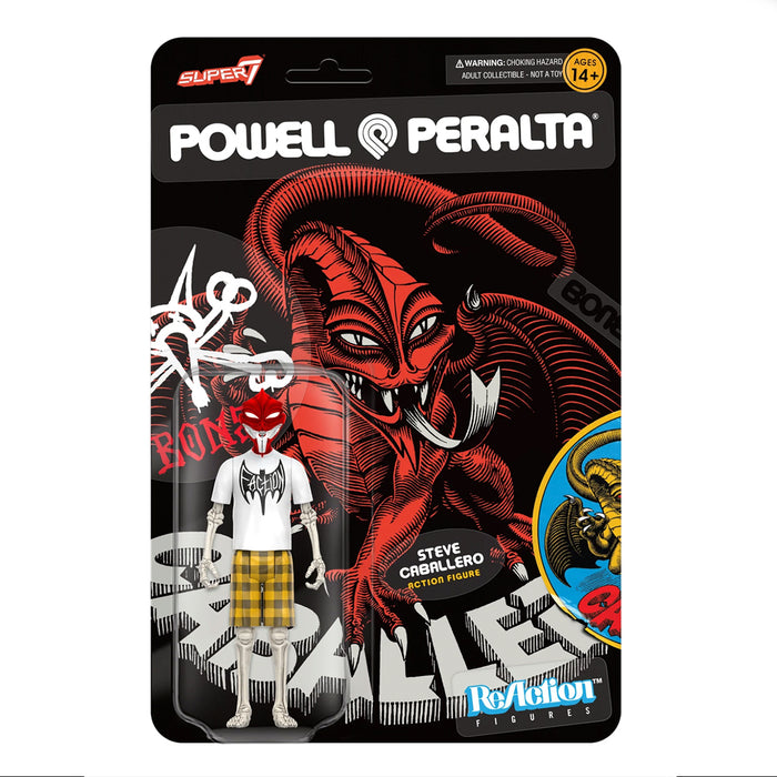 Powell & Peralta Reaction Figure - Steve Caballero Wave 2 | Underground Skate Shop