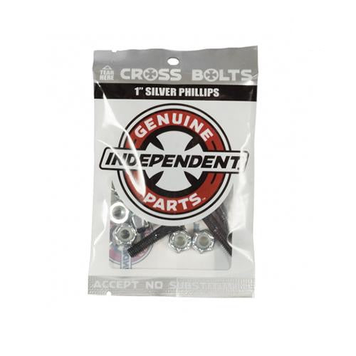Indy Cross Bolts Hardware - Phillips 1" | Underground Skate Shop