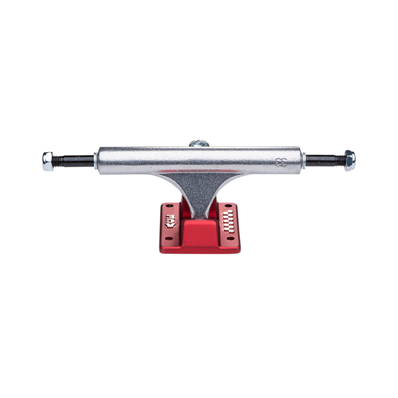 Ace 33 Trucks - Polished/Red 8" (1 Pair) | Underground Skate Shop