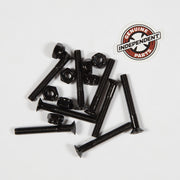 Indy Cross Bolts Hardware - Phillps 1.25" Black | Underground Skate Shop