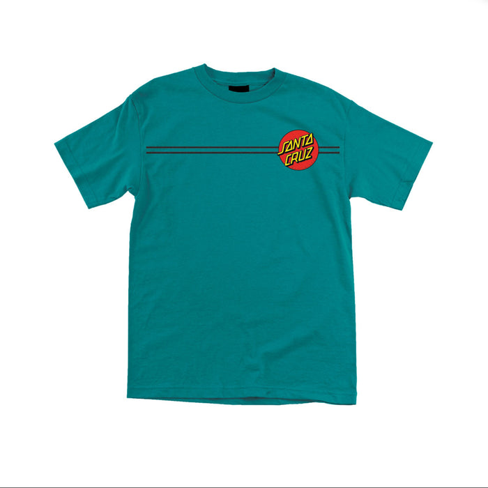 Santa Cruz Classic Dot T-Shirt - Teal | Underground Skate Shop