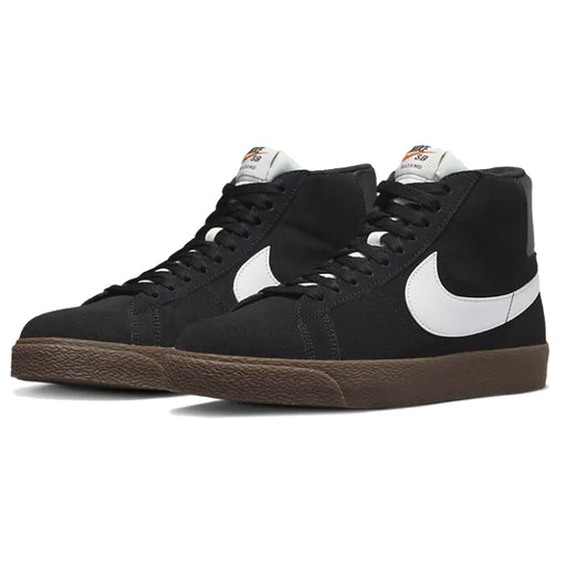 Nike SB Blazer Mid - Black/Black/Gum 864349-010 | Underground Skate Shop
