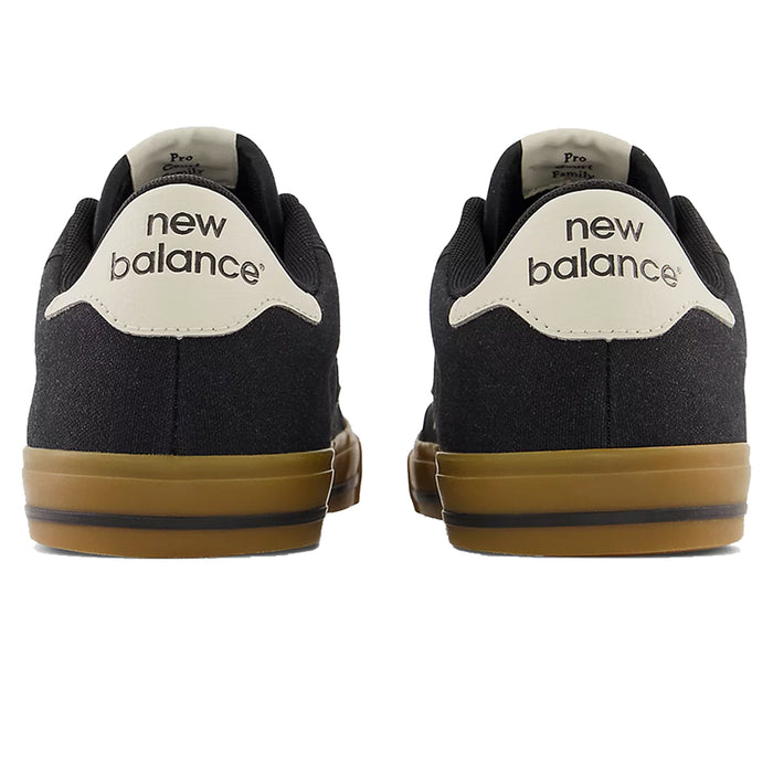 New Balance 212 Pro Court - Black/Gum | Underground Skate Shop