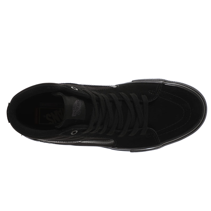 Vans Skate Sk8-Hi - Blackout Suede | Underground Skate Shop