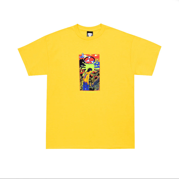 Limosine Newtown T-Shirt - Yellow | Underground Skate Shop