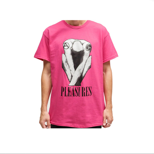 Pleasures Bended T-Shirt - Pink | Underground Skate Shop